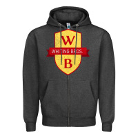 Charcoal Heather whiting bros road 66 vintage gas station Zipper Hoodie - tuanDangUi