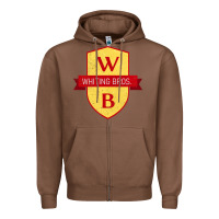 Chestnut whiting bros road 66 vintage gas station Zipper Hoodie - tuanDangUi
