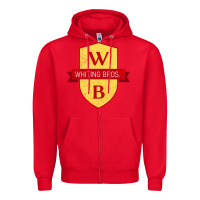Red whiting bros road 66 vintage gas station Zipper Hoodie - tuanDangUi