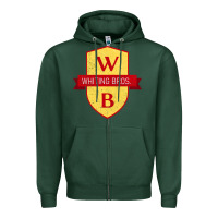 Sports Green whiting bros road 66 vintage gas station Zipper Hoodie - tuanDangUi