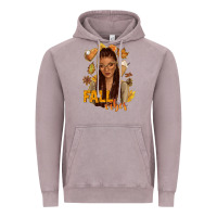 Vintage Zinc Fall vibes afro woman Vintage Hoodie - NancyCooperArtShop