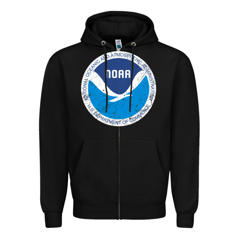 Noaa Vintage Design Zipper Hoodie by tuanDangUi | Teevron