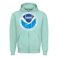 Seafoam noaa vintage design Zipper Hoodie - tuanDangUi