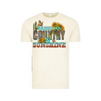 Vintage Arctic Raised on Country and Sunshine Vintage Tee - texasbilliewilder