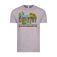 Vintage Zinc Raised on Country and Sunshine Vintage Tee - texasbilliewilder