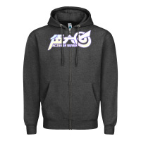 Charcoal Heather scissor epic seven Zipper Hoodie - tuanDangUi