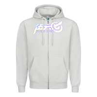 Dove Grey scissor epic seven Zipper Hoodie - tuanDangUi