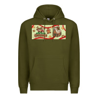 Army Green just a girl who loves christmas Premium Hoodie - BundleAndBundleShop