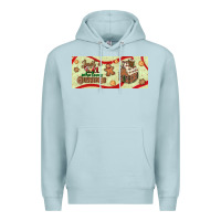 Blue Mist just a girl who loves christmas Premium Hoodie - BundleAndBundleShop