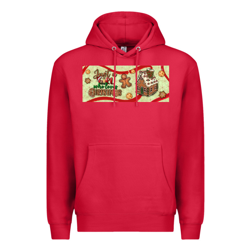 Just A Girl Who Loves Christmas Premium Hoodie by BundleAndBundleShop | Teevron