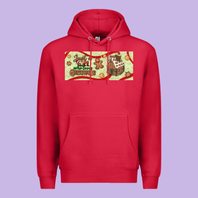Just A Girl Who Loves Christmas Premium Hoodie Designed By Bundleandbundleshop