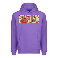 Purple just a girl who loves christmas Premium Hoodie - BundleAndBundleShop