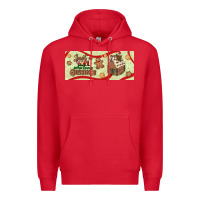 Red just a girl who loves christmas Premium Hoodie - BundleAndBundleShop