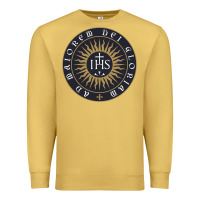 Antique Gold ignatius of loyola society of jesus Premium Sweatshirt - tuanDangUi
