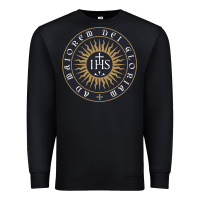 Black ignatius of loyola society of jesus Premium Sweatshirt - tuanDangUi