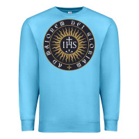 Ocean Blue ignatius of loyola society of jesus Premium Sweatshirt - tuanDangUi