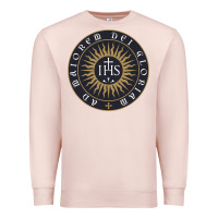Pale Pink ignatius of loyola society of jesus Premium Sweatshirt - tuanDangUi