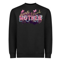 Black Most loved mother Mother's Day Heavyweight Sweatshirt - FaDigitalArtStudio