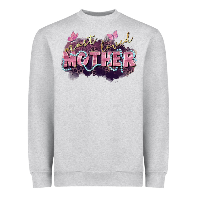 Most Loved Mother Mother's Day Heavyweight Sweatshirt by FaDigitalArtStudio | Teevron