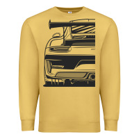 Antique Gold gt3 rs 991.2 fragment rear Premium Sweatshirt - tuanDangUi