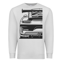 Dove Grey gt3 rs 991.2 fragment rear Premium Sweatshirt - tuanDangUi