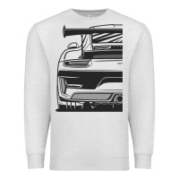 Oatmeal Heather gt3 rs 991.2 fragment rear Premium Sweatshirt - tuanDangUi