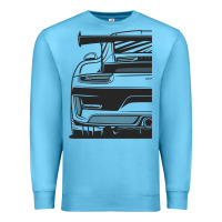 Ocean Blue gt3 rs 991.2 fragment rear Premium Sweatshirt - tuanDangUi