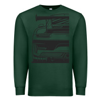 Sports Green gt3 rs 991.2 fragment rear Premium Sweatshirt - tuanDangUi