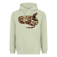 Matcha red tail boa snake Heavyweight Hoodie - LillyAllenDesigns