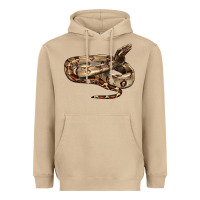 Mushroom red tail boa snake Heavyweight Hoodie - LillyAllenDesigns