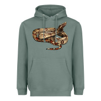 Sage red tail boa snake Heavyweight Hoodie - LillyAllenDesigns