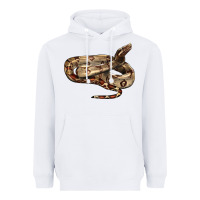 White red tail boa snake Heavyweight Hoodie - LillyAllenDesigns