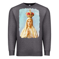 Charcoal Heather our lady of fatima Premium Sweatshirt - tuanDangUi