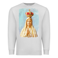 Dove Grey our lady of fatima Premium Sweatshirt - tuanDangUi