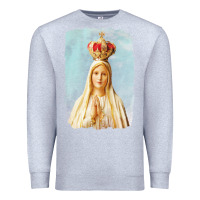 Heather Grey our lady of fatima Premium Sweatshirt - tuanDangUi