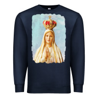 Navy our lady of fatima Premium Sweatshirt - tuanDangUi