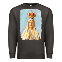 Smoke our lady of fatima Premium Sweatshirt - tuanDangUi