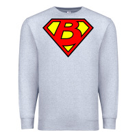 Heather Grey super b Premium Sweatshirt - tuanDangUi