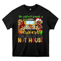 Black the jolliest bunch of bus drivers Heavy Core Tee - MaliasSmallBusiness