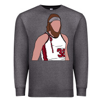 Charcoal Heather bill walton blazers Premium Sweatshirt - tuanDangUi