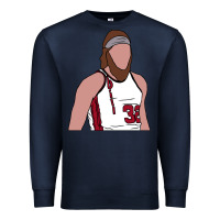 Navy bill walton blazers Premium Sweatshirt - tuanDangUi