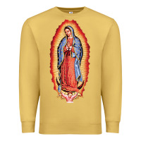 Antique Gold our lady of guadalupe virgin mary Premium Sweatshirt - tuanDangUi