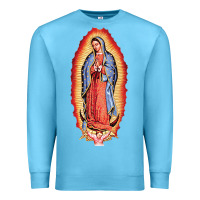 Ocean Blue our lady of guadalupe virgin mary Premium Sweatshirt - tuanDangUi