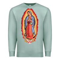 Seafoam our lady of guadalupe virgin mary Premium Sweatshirt - tuanDangUi