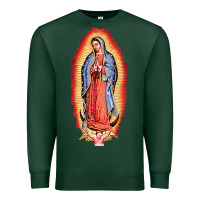 Sports Green our lady of guadalupe virgin mary Premium Sweatshirt - tuanDangUi