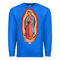 True Royal our lady of guadalupe virgin mary Premium Sweatshirt - tuanDangUi