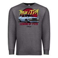 Charcoal Heather true jdm. celica 70 77 (blue gray) Premium Sweatshirt - tuanDangUi