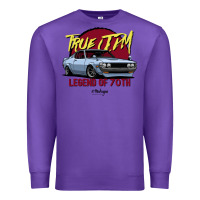 Purple true jdm. celica 70 77 (blue gray) Premium Sweatshirt - tuanDangUi