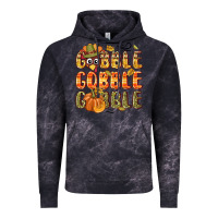 Cloud Black Gobble gobble turkey Thanksgiving Vintage Hoodie - NancyCooperArtShop