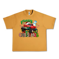 Peanut Butter merry christmas monster truck Urban Heavy Tee - texasbilliewilder